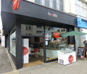 The exterior of Foodilic in Brighton