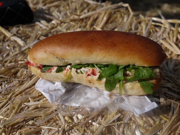 Lobster roll in the hay. Boom, boom.